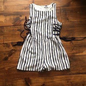 Striped Romper